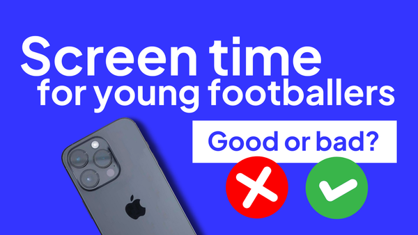 Is screen time bad for young footballers?